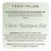 Tallow Shampoo Bar